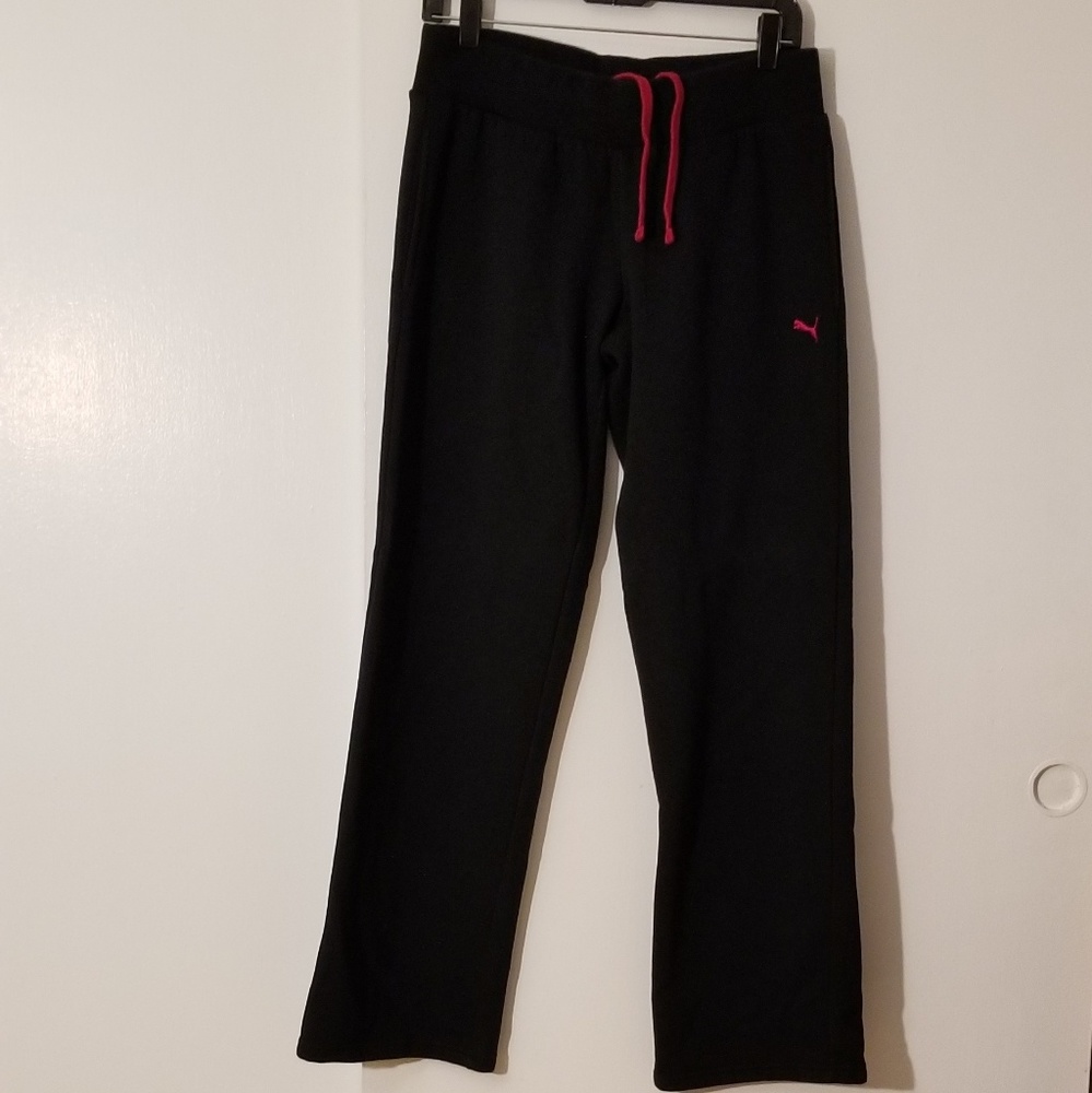 Puma Women's Fleece Sweatpants, Size M